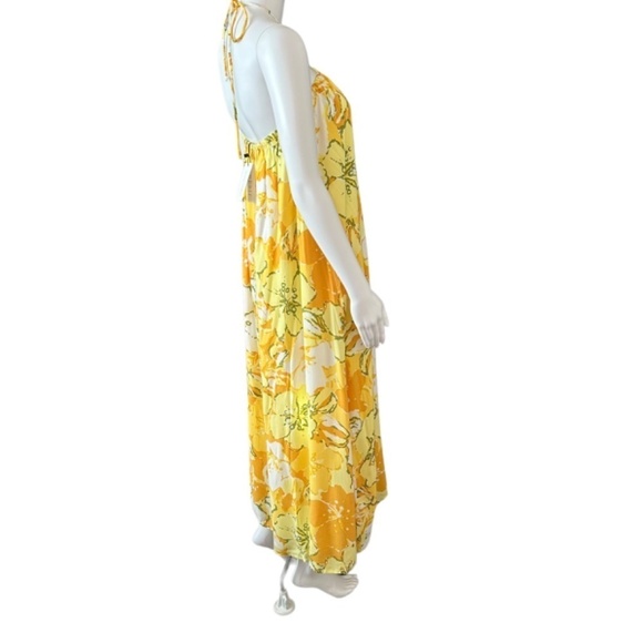 FAITHFULL THE BRAND|Womens 6 Asturias Midi Dress Loretta Floral Print Halter NEW - Picture 9 of 16